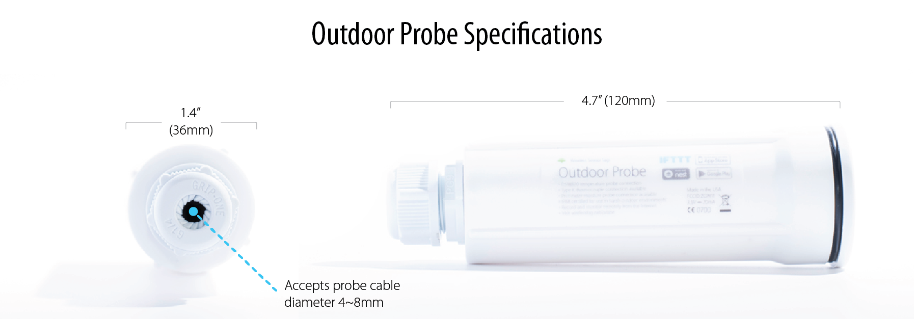 Ourdoor Probe Specs